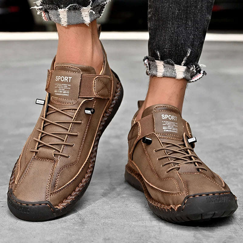 Scarpe Casual Da Uomo Fatte A Mano Basse Alla Moda Comode Per Tutte Le Stagioni Taglie Grandi Calzature Maschili