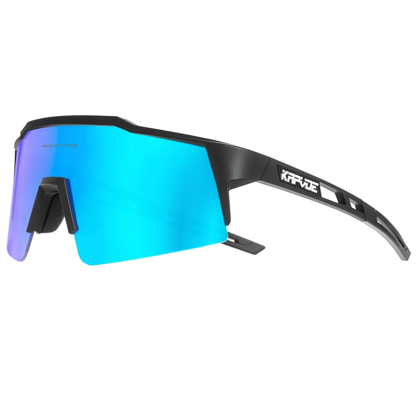 Kapvoe Occhiali Da Ciclismo Polarizzati UV400 Leggeri Per Bici Strada MTB Attrezzatura Sportiva