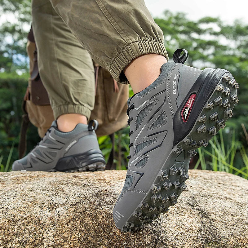 Scarpe Da Trekking Uomo Traspiranti In Rete Antiscivolo Per Terreni Misti All Aperto Resistente All Usura Esterni
