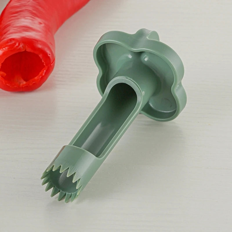 Denocciolatore Per Peperoni Ecologico Utensile Da Cucina Spelatore Semi Per Jalapeno Cetriolo Pomodoro