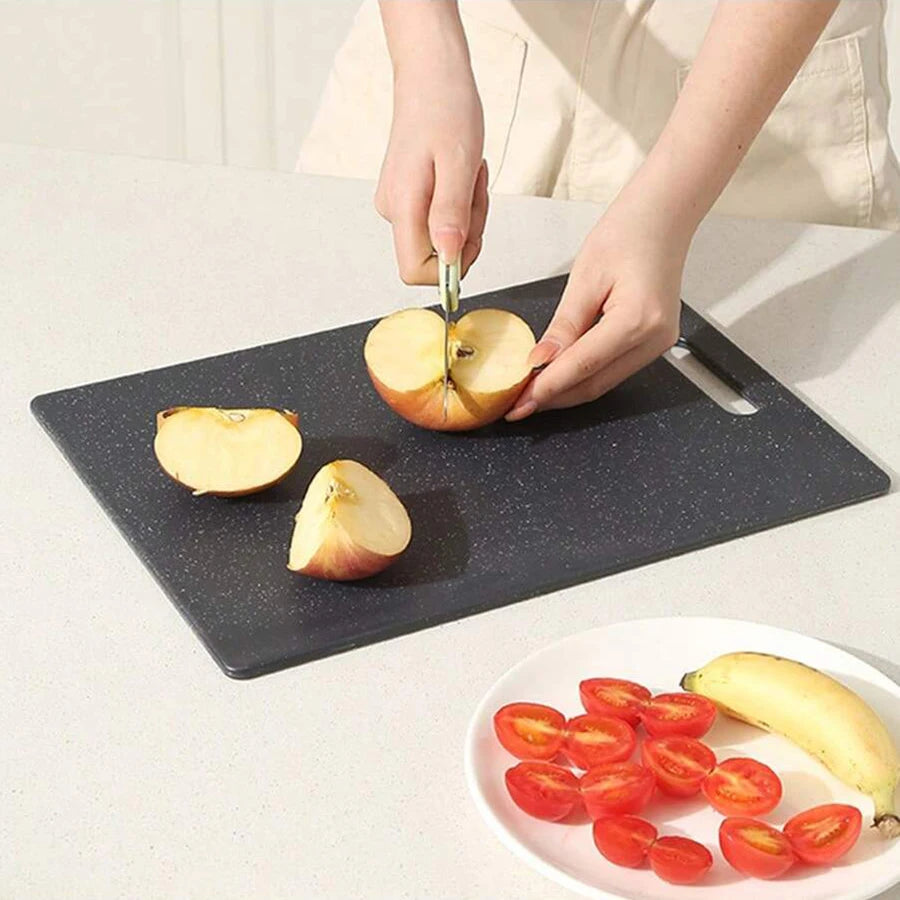 Tagliere Da Cucina In PP Con Texture Marmorizzata Antibatterico E Anti Muffa Per Verdure E Frutta Lavastoviglie Sicuro