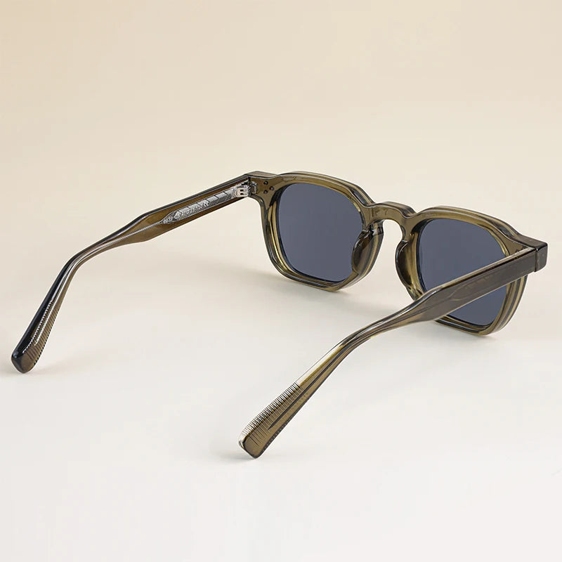 CaterSide Occhiali Da Sole Punk Unisex Con Montatura Quadrata Design Personalizzato Per Viaggi E Feste