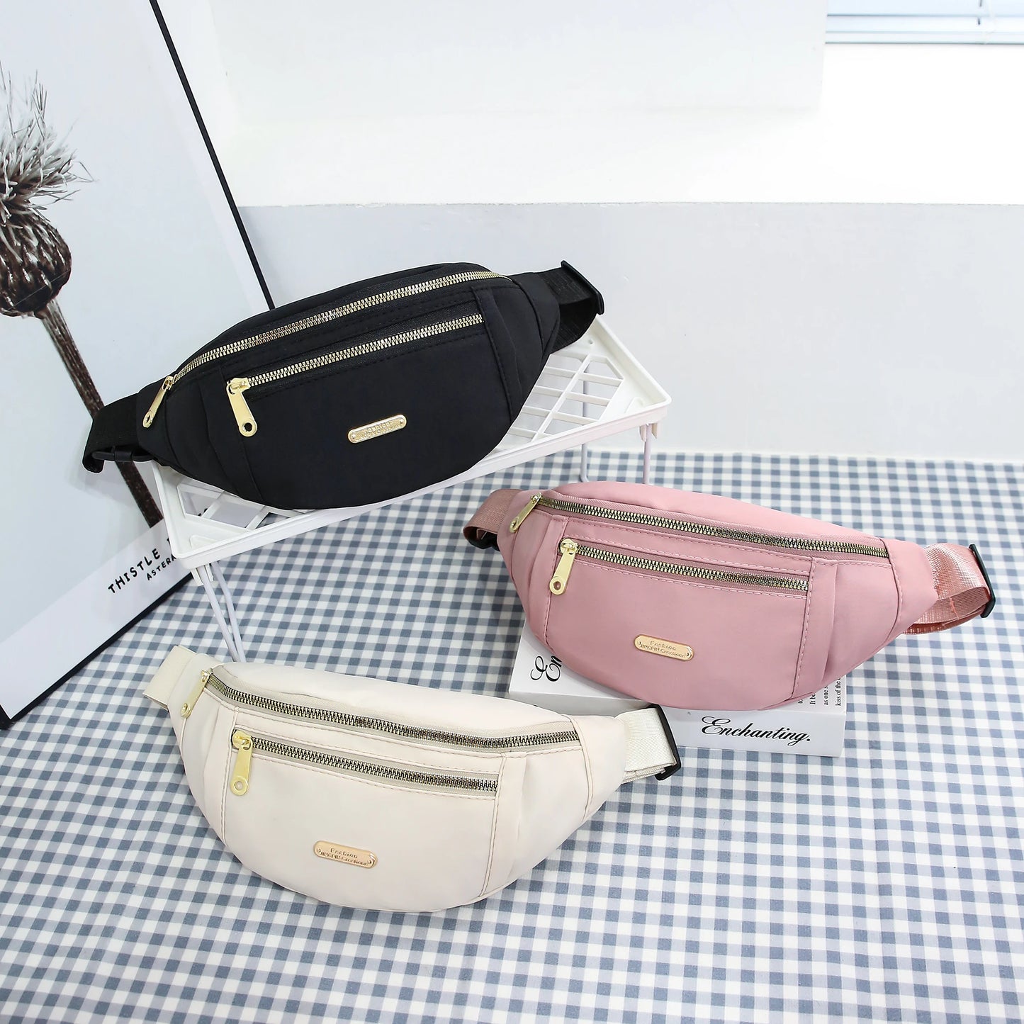 Marsupio Sportivo Da Donna Multistrato Per Telefono Durante Le Attività All Aperto Borsa A Tracolla Da Petto