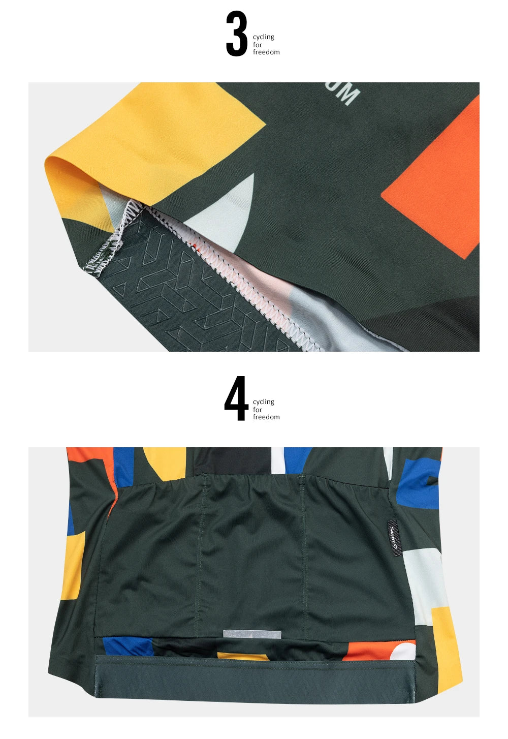 Santic Maglia Da Ciclismo Uomo Estate A Maniche Corte Asciugatura Rapida Tessuto Poliestere Spandex