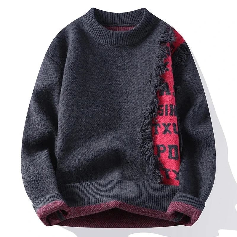 Maglione Uomo Casual Aboorun In Cotone Elasticizzato Spandex Confortevole Morbido
