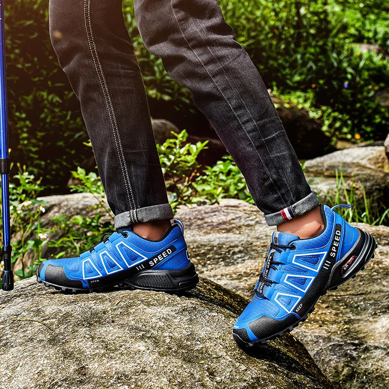 Scarpe Da Uomo Da Ciclismo Fuoristrada Antiscivolo Traspiranti Per Escursionismo Esterno