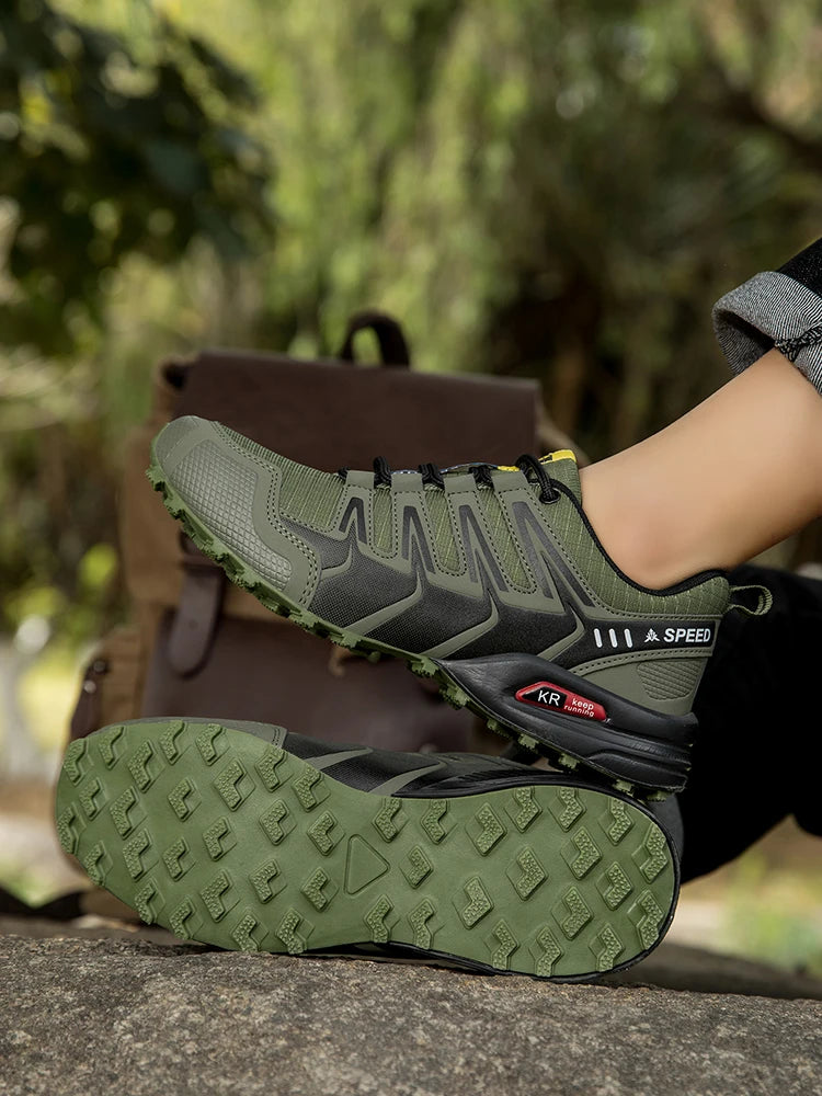 Scarpe Da Trekking Uomo Traspiranti In Rete Antiscivolo Per Terreni Misti All Aperto Resistente All Usura Esterni