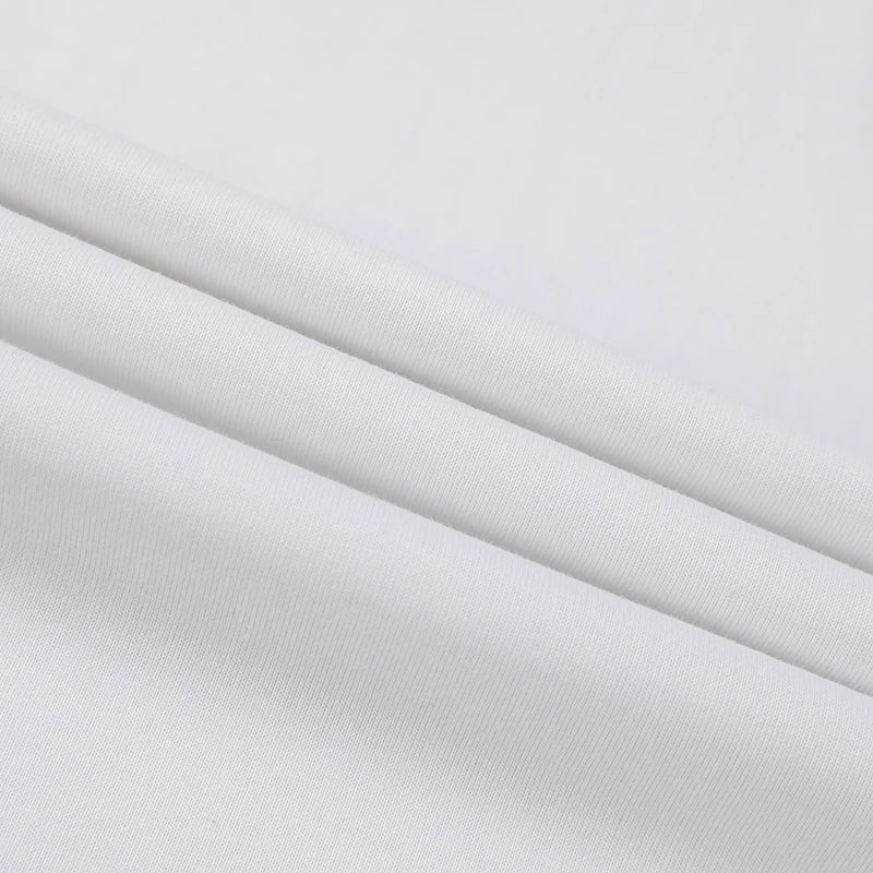 T Shirt Da Uomo Maniche Corte Con Ricamo 3D Estiva Traspirante Cotone Puro Di Alta Qualità