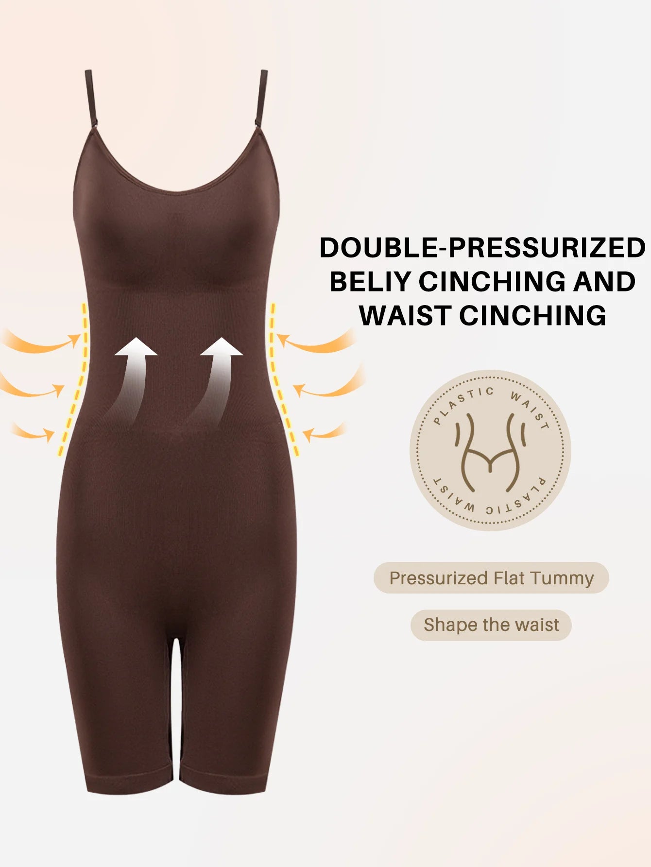 1PC Copertura Completa Shapewear Body Coscia Sottile Body Suit Schiena Bassa Shaper Del Corpo Senza Soluzione di Continuità Shapers Più Sottile Sicuro Biancheria Intima Tuta