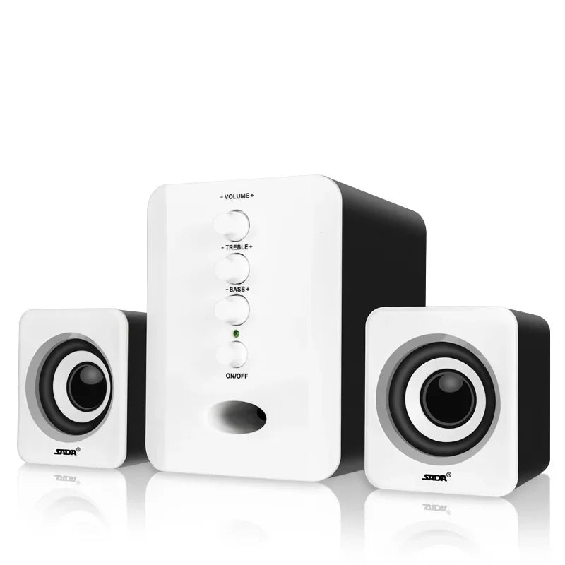 Nuovo Altoparlante Universale Per PC 3D Full Range Bar Stereo Bass Cannon Per Musica Computer Laptop Telefono TV USB