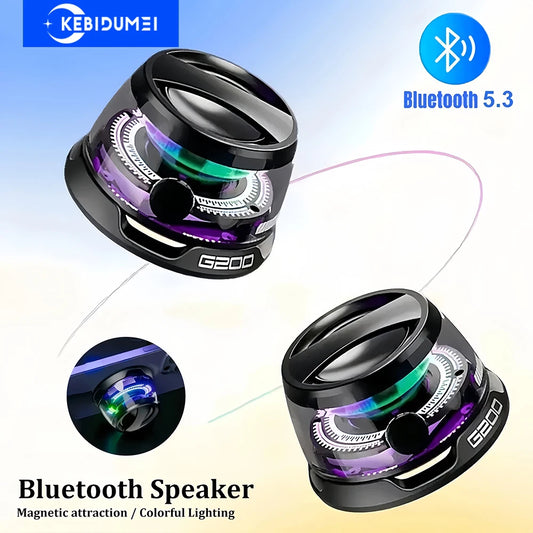 Altoparlante Bluetooth 5.3 Mini Portatile Con Suono Magnetico RGB Multifunzione Per PC MacBook Xiaomi Huawei iPhone