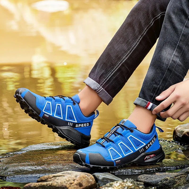 Scarpe Da Uomo Da Ciclismo Fuoristrada Antiscivolo Traspiranti Per Escursionismo Esterno
