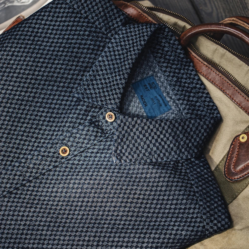 Camicia Jeans Quadri Retrò Da Uomo Con Maniche Lunghe E Giacca Monopetto Con Risvolto Ampio Versatile Primavera Autunno