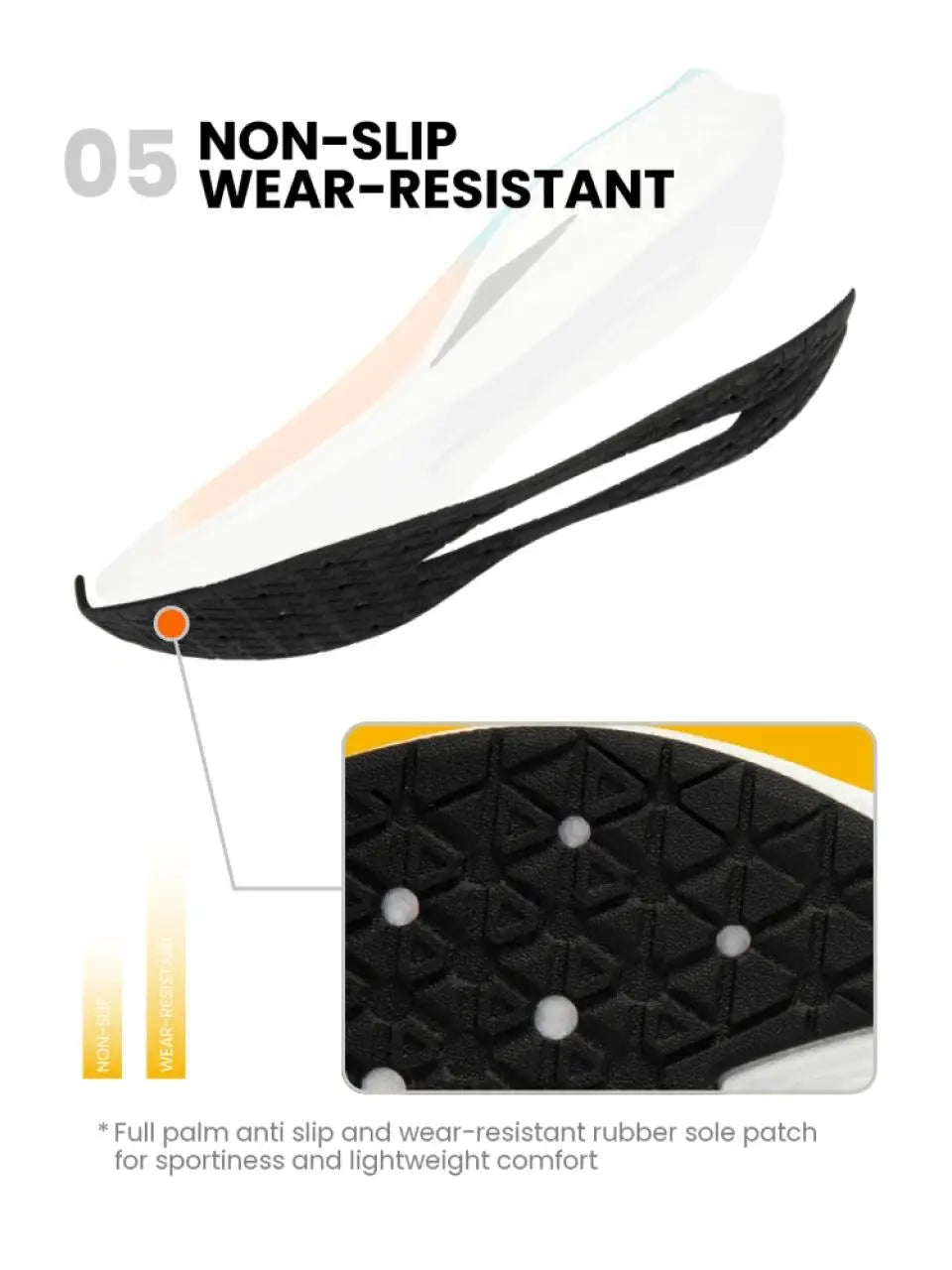 Baasploa Scarpe Da Corsa Uomo Traspiranti Leggere Con Piastra In Carbonio Antiscivolo Per Maratone Professionali