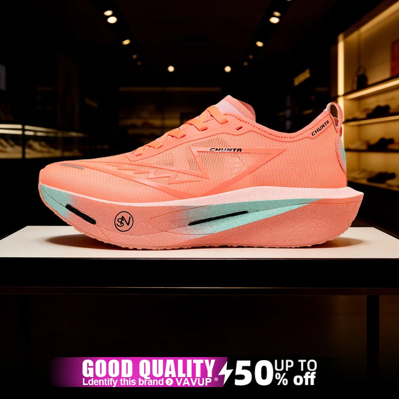 Scarpe Da Corsa Marathon Con Piastra In Carbonio Uomo E Donna Sneakers Sportive Traspiranti Leggere Comode