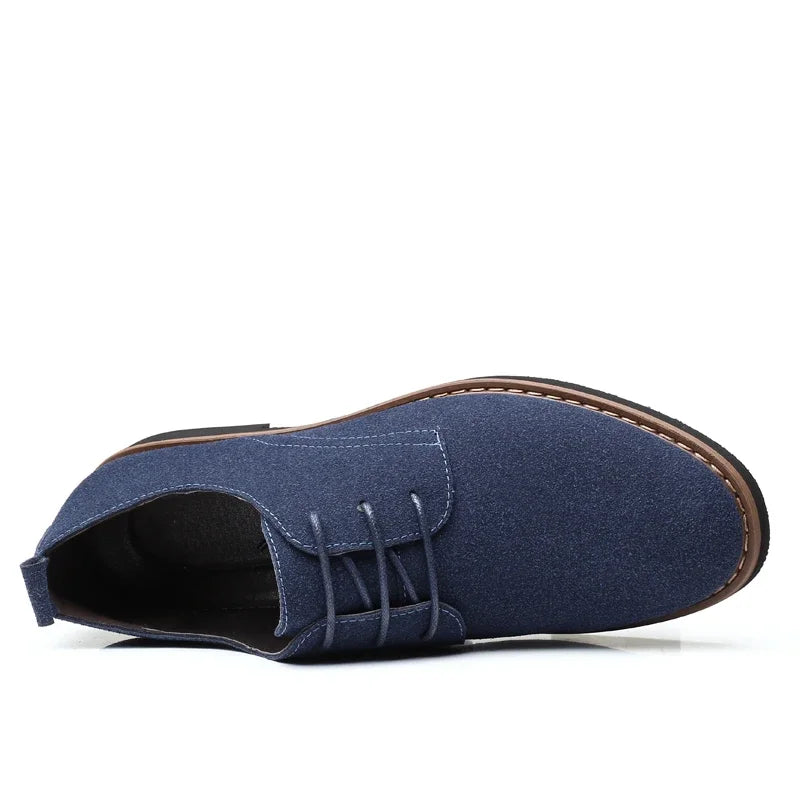 Scarpe Eleganti Da Uomo In Pelle Scamosciata Oxford Derby Classiche Lusso Comfort E Stile Per Ogni Occasione
