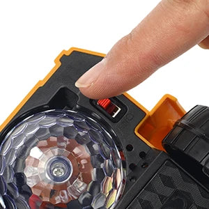 Giocattoli Escavatore Per Bambini 2 Anni, Camion Scavatore Con Ruote Elettriche E Luce, Veicolo Da Costruzione
