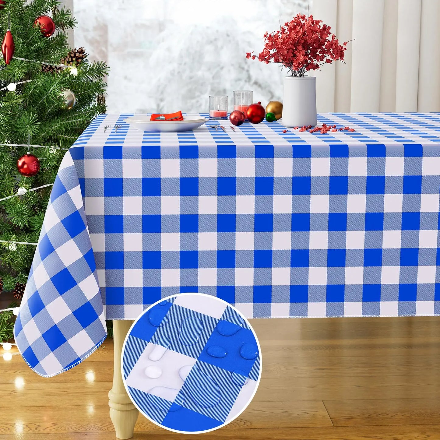Tovaglia Da Tavolo Rettangolare In Flanella Impermeabile Per Esterno Elasticizzata 60x120 Grigio Per Picnic Campeggio