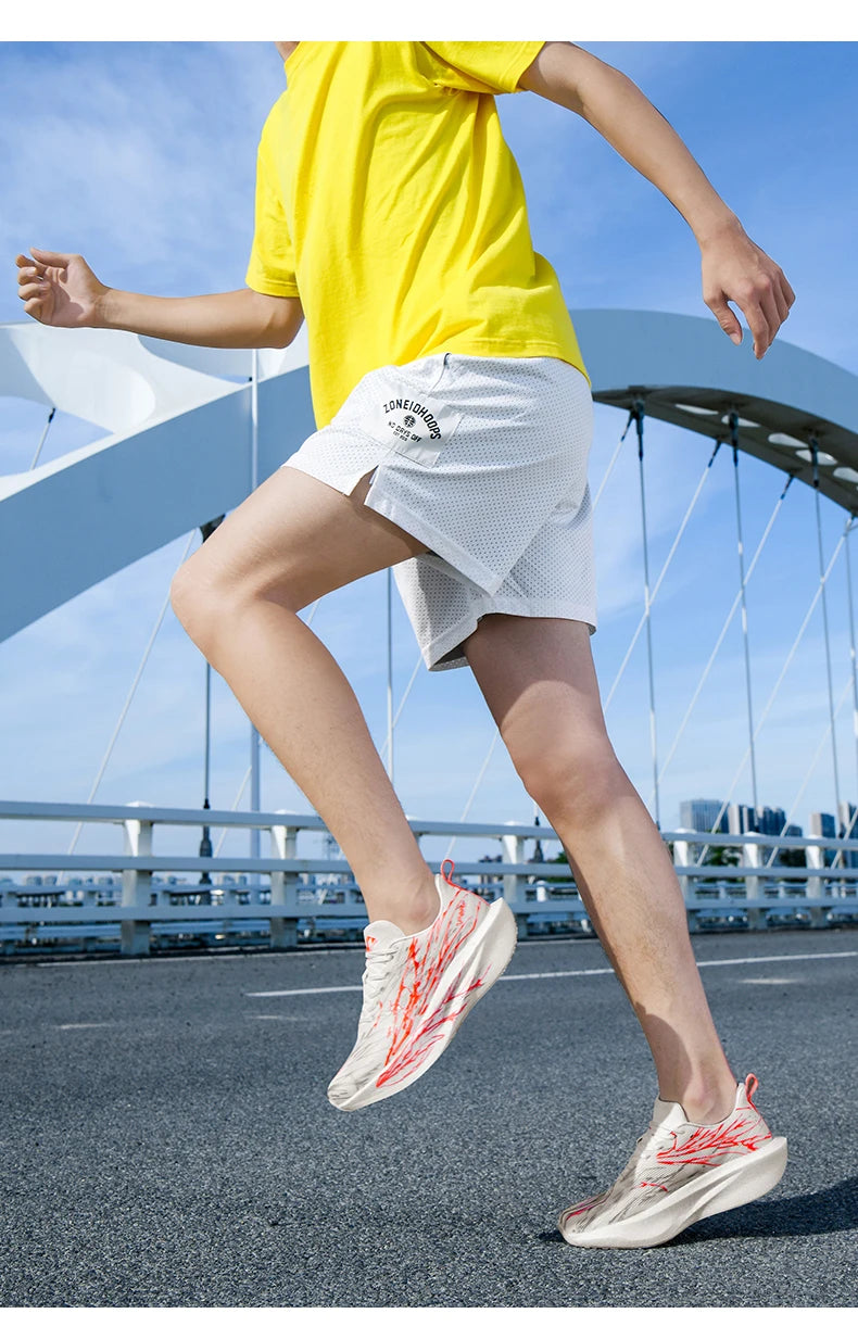 Scarpe Da Corsa Unisex AirCushion Traspiranti Leggere Confortevoli Per Marathon Allenamento Palestra Scarpe Ginnastica