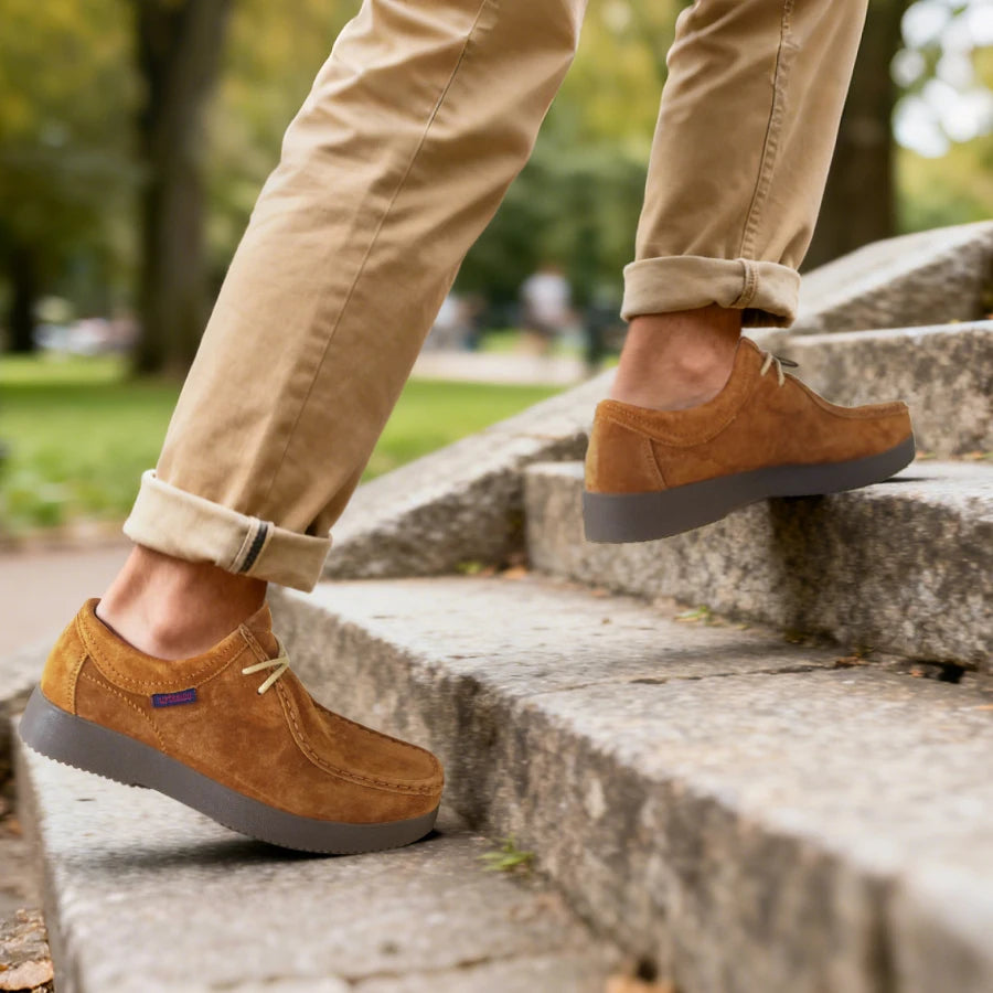 Scarpe da Uomo Cucite a Mano in Pelle Premium Mocassini Casual alla Moda Scarpe Eleganti Per Lavoro Quotidiano