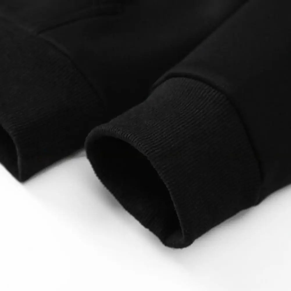 Felpa Cappotto Unisex Con Cappuccio Inverno Lana Di Agnello Tasche Frontali Cerniera Calda Foderata In Peluche Cardigan