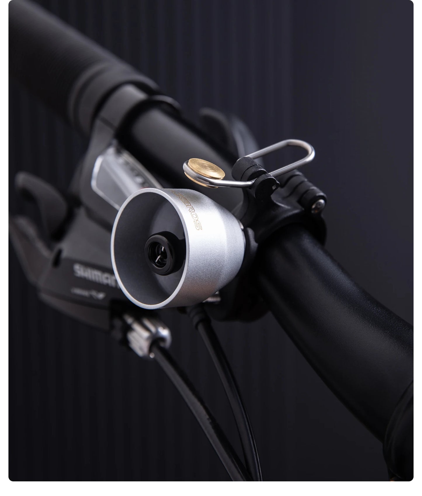 RockBros Campanello Per Bicicletta Compatto In Rame Impermeabile Avvertimento Sonoro Mini Campanello Per Clacson