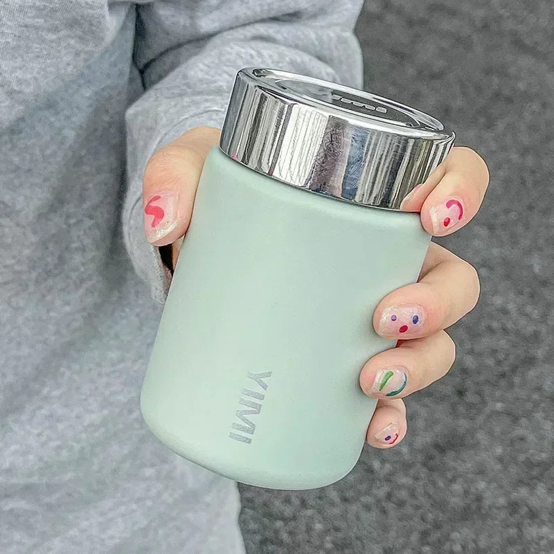 Bottiglia Termica Mini 230 Ml Acciaio Inox 316 Con Isolamento A Vuoto Portatile Per Viaggiare Caffè E Tè Caldi O Freddi