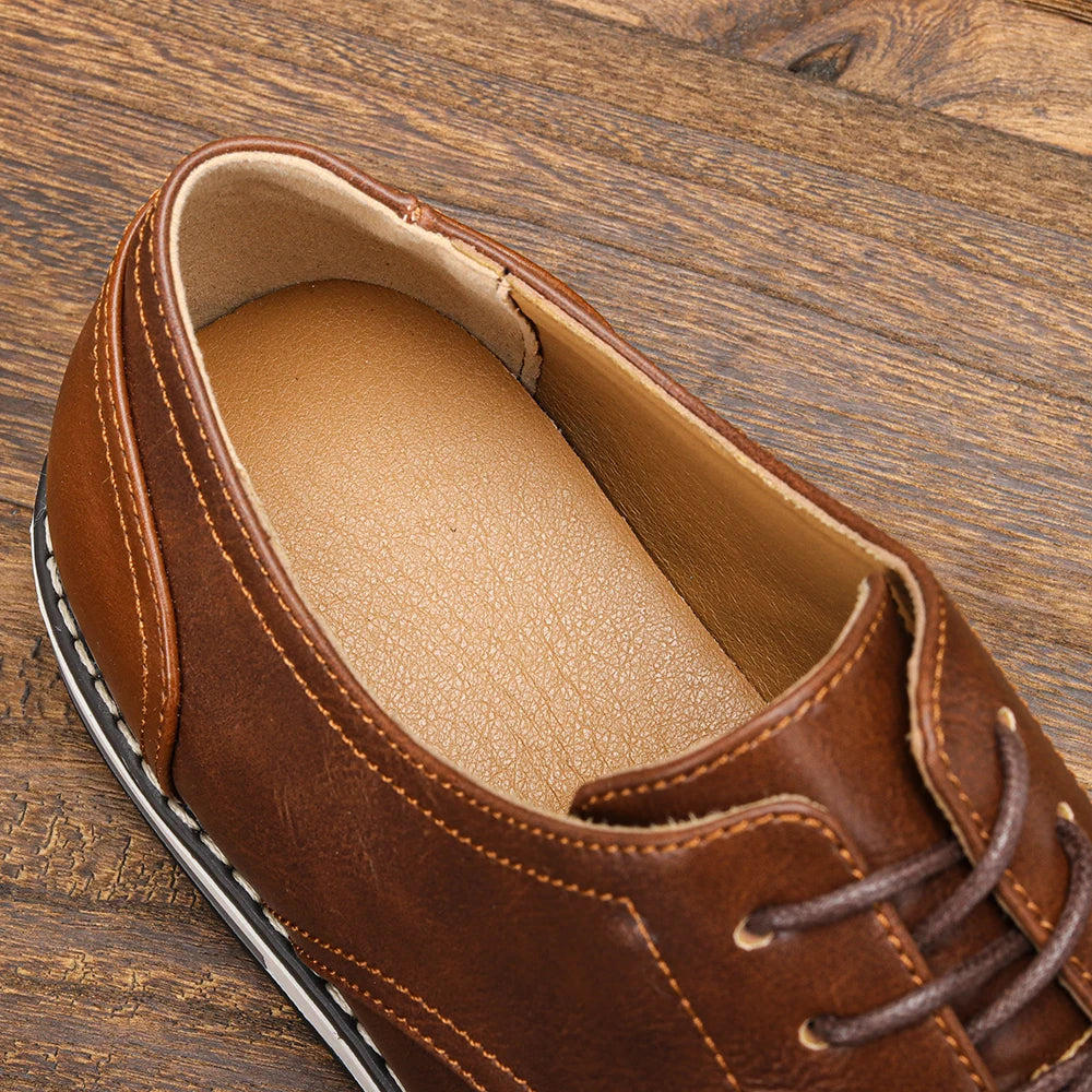 Mocassino In Pelle Da Uomo Moda Comoda Scarpe Casual Da Uomo Di Marca 2024 Eleganti E Confortevoli