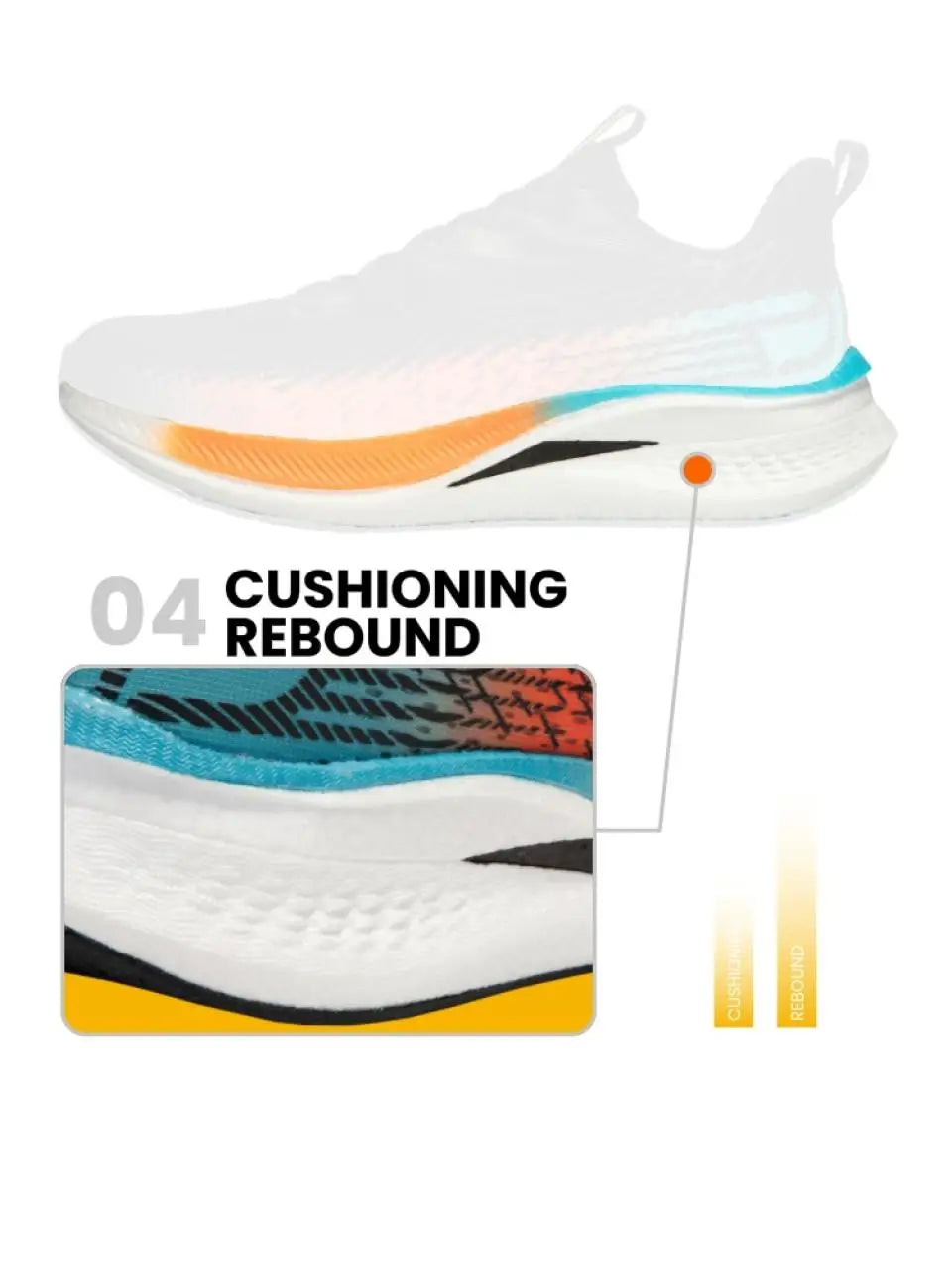 Baasploa Scarpe Da Corsa Uomo Traspiranti Leggere Con Piastra In Carbonio Antiscivolo Per Maratone Professionali