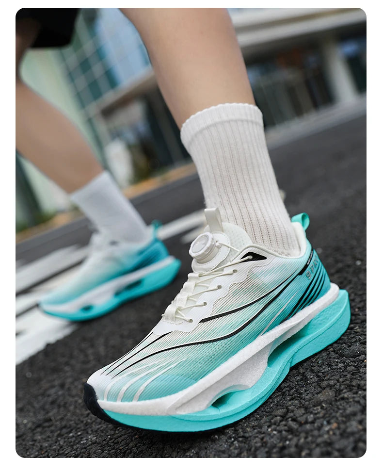 Nuove Scarpe Da Corsa Con Piastra In Carbonio Per Maratona Traspiranti E Leggere Per Uomo E Donna Comode E Antiscivolo