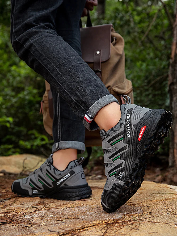 Scarpe Da Trekking Da Uomo Impermeabili Antiscivolo Per Tutti I Percorsi Campeggio Allenamento Ciclismo All Aperto