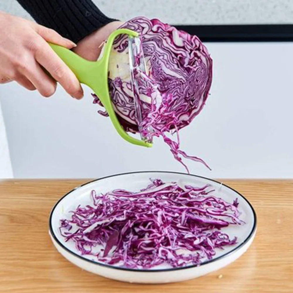 Set Multifunzione Affettatrice Per Cavolo Taglierina Verdure Grattugia Insalata Patate Utensili Cucina