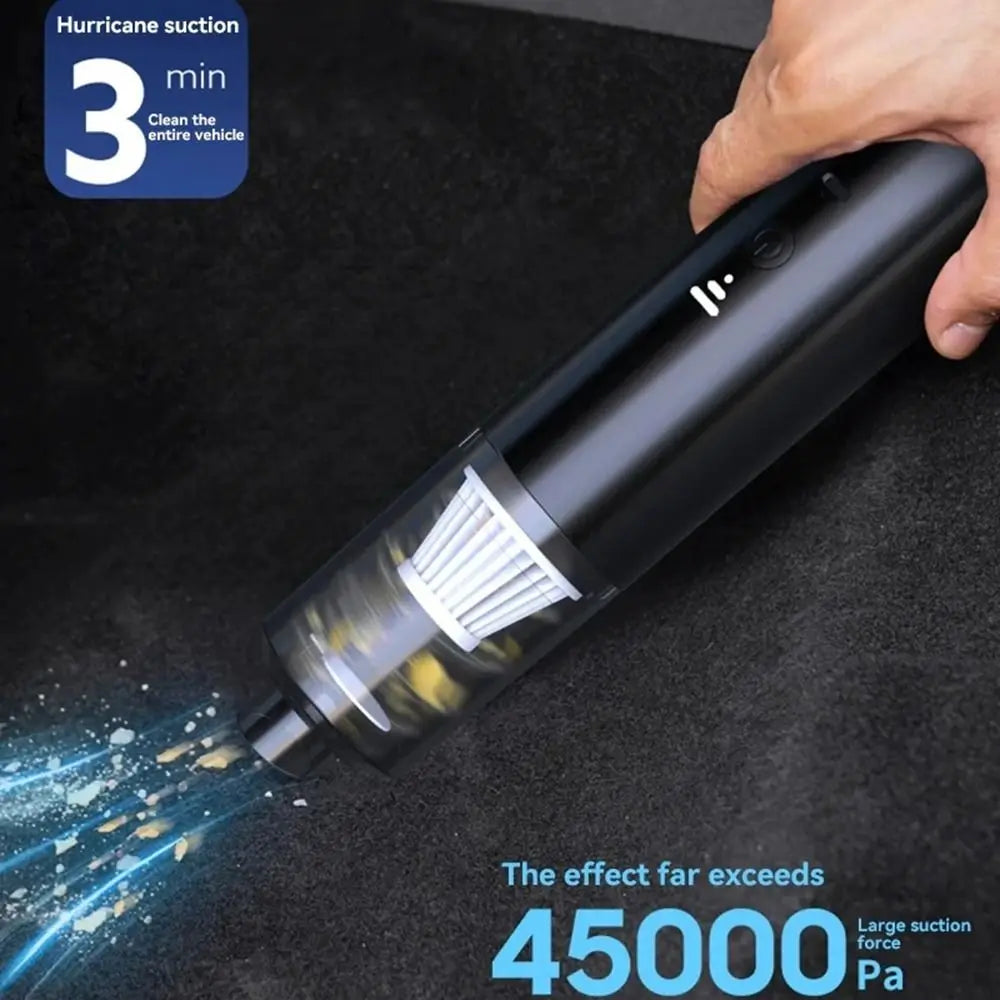 Aspirapolvere Senza Fili Per Auto Con Mini Soffiatore Elettrico Portatile A Basso Rumore Set Ricaricabile USB C