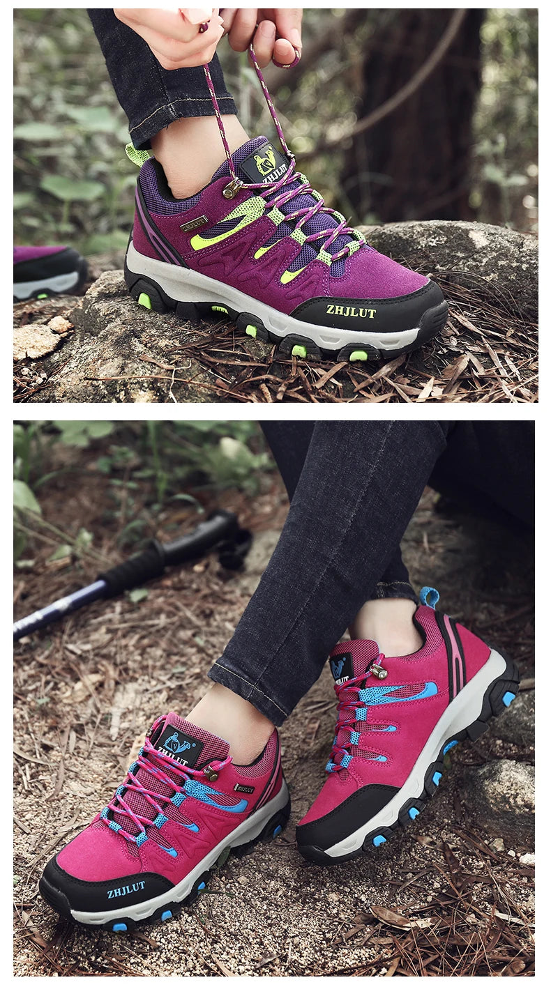 Stivali Da Trekking Da Montagna Per Uomo E Donna Scarpe Passeggio Resistenti All Usura Scarpe Da Arrampicata Estiva