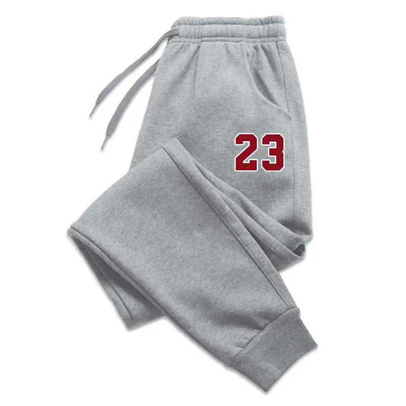 Pantaloni Sportivi In Pile Da Uomo Con Stampa Di Lusso Per Jogging Caldi Autunno Inverno