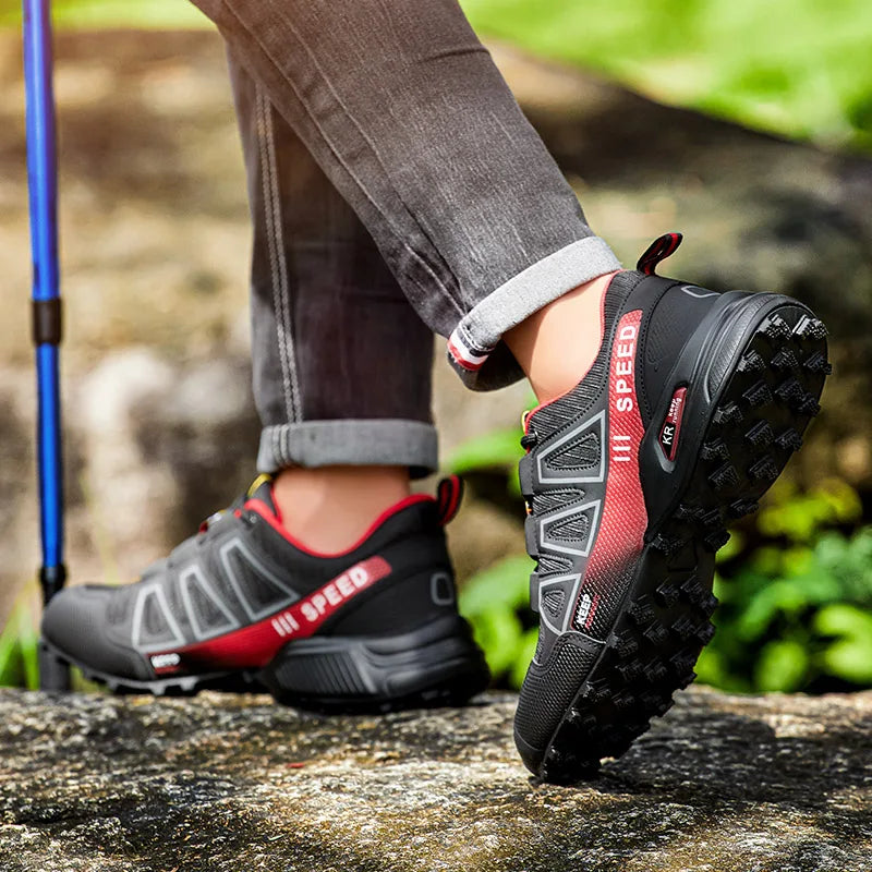 Scarpe Da Uomo Da Ciclismo Fuoristrada Antiscivolo Traspiranti Per Escursionismo Esterno