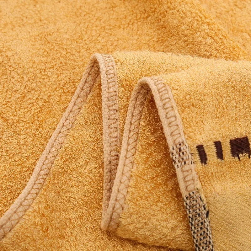 Set Asciugamani Da Bagno In Bambù Ricamati 2 Pezzi Morbidi Alta Qualità Per Viso E Corpo 34x34 34x74 70x140 Cm Regalo