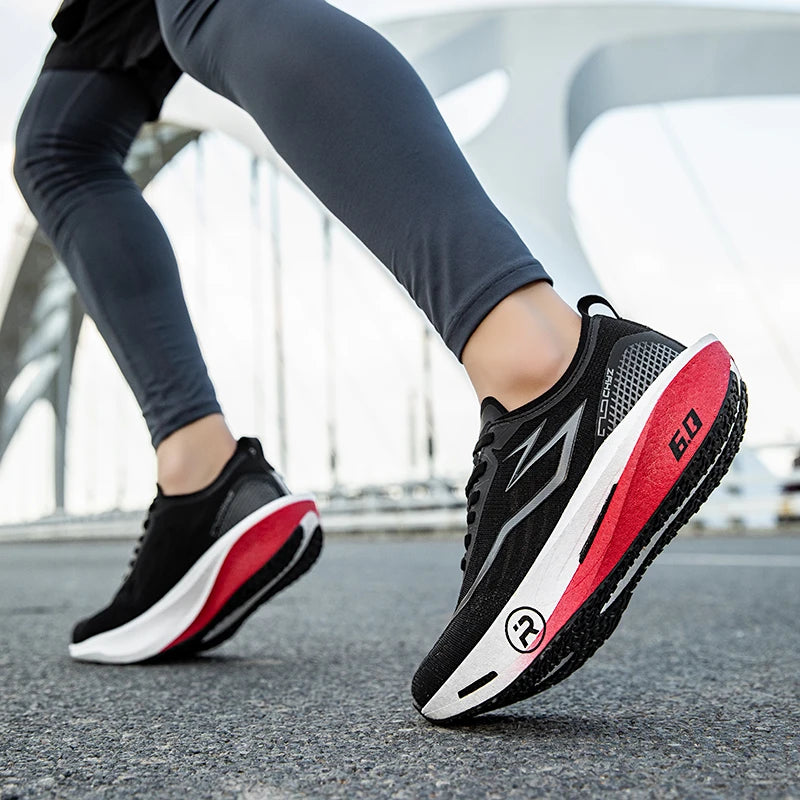Scarpe Da Corsa Con Piastra In Carbonio Per Maratona Ammortizzanti Da Allenamento Uomo E Donna