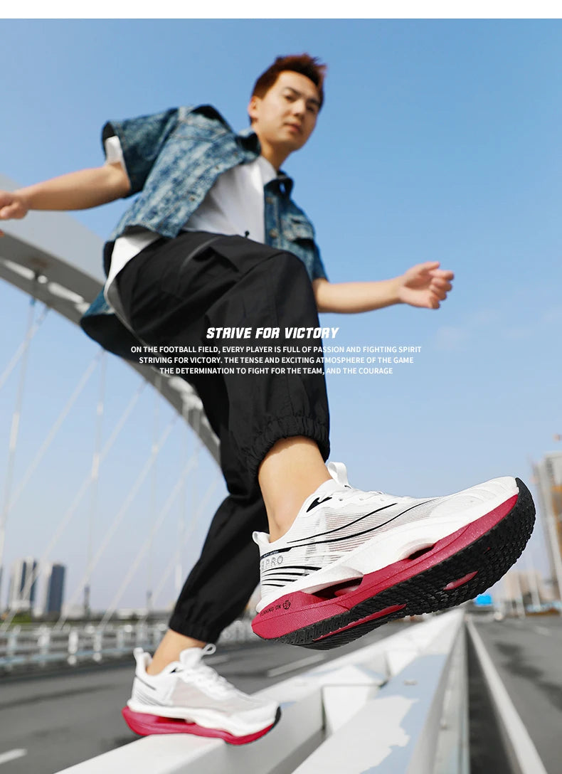 Scarpe da Corsa con Piastra in Carbonio per Maratona Unisex Traspiranti e Leggere Antiscivolo Sneakers Atletiche