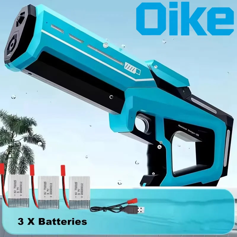 Pistola Ad Acqua Elettrica Per Bambini E Adulti Blaster Con Aspirazione Automatica Per Gioco Estivo All Aperto