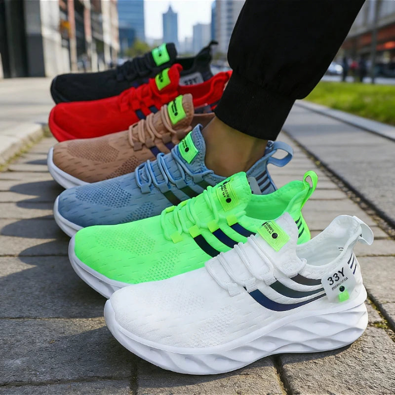 Scarpe Da Corsa Sportive Casual Da Uomo Comfort Scarpe Da Ginnastica Atletiche Antiscivolo Outdoor Tenis Per Uomo