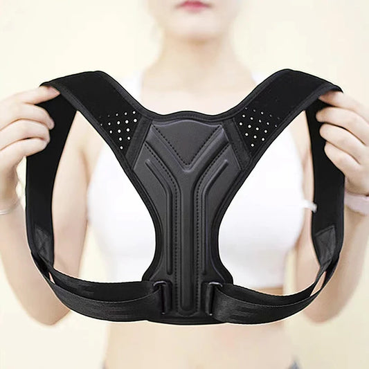 Correttore Posturale Schiena Adulti Corsetto Clavicola Correzione Postura Collo Cintura Sollievo Dal Dolore