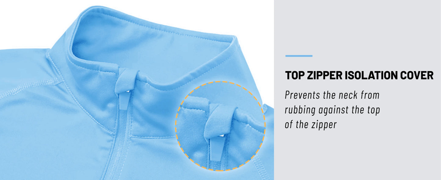 TACVASEN UPF50+ T-shirt con protezione UV Camicia da pesca leggera a maniche lunghe ad asciugatura rapida da uomo Escursionismo all'aperto Allenamento Protezioni