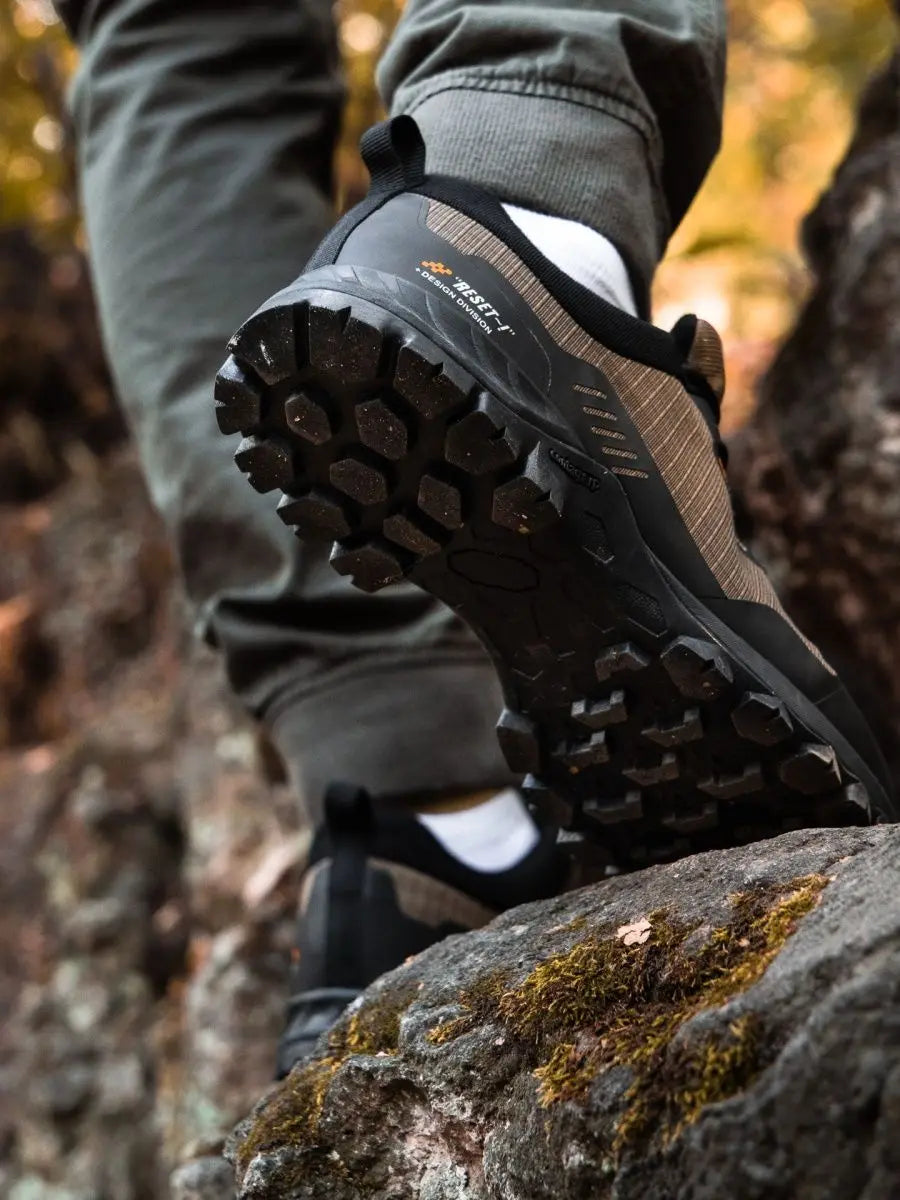 Baasploa Scarpe Da Trekking Uomo Impermeabili Antiscivolo Resistente All Usura Per Esploratori Outdoor M7306
