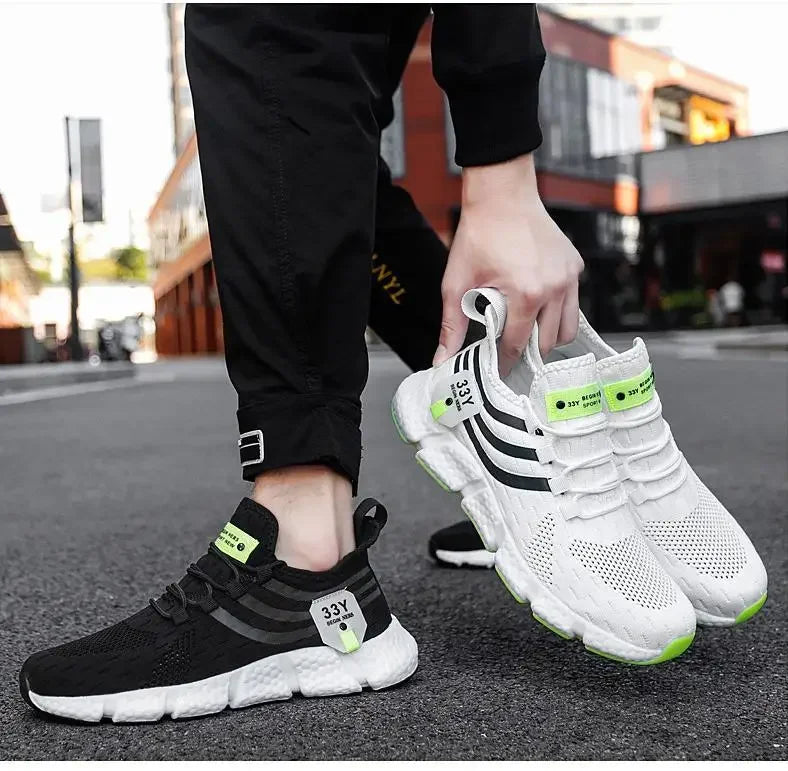 Scarpe sportive da uomo primavera e autunno scarpe da corsa Casual traspiranti scarpe da coppia da passeggio leggere scarpe da donna Spirit da uomo