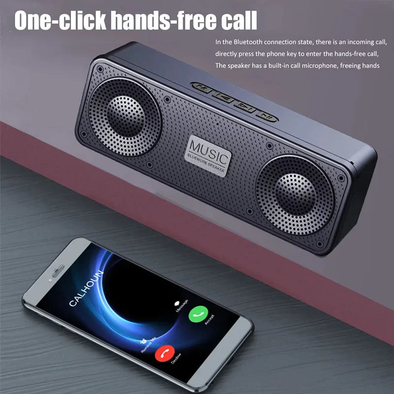 Altoparlante Bluetooth Portatile Con Subwoofer Integrato S18 Per Computer E Smartphone Ideale Per Studenti Creativi