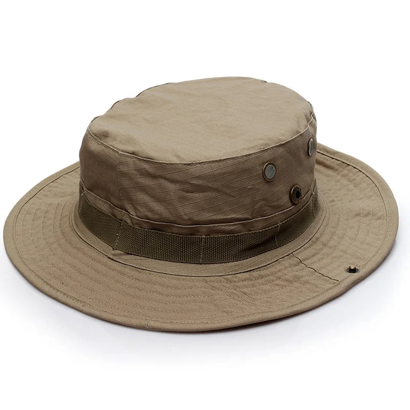 Cappello Boonie Da Pescatore Camouflage All Aperto Protezione Solare Per Esterni Caccia Escursionismo Arrampicata AF056