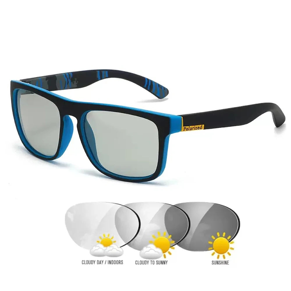 Occhiali Da Sole UV400 Unisex Ciclismo Lusso Design Quadrato Per Guida E Pesca Di Lusso