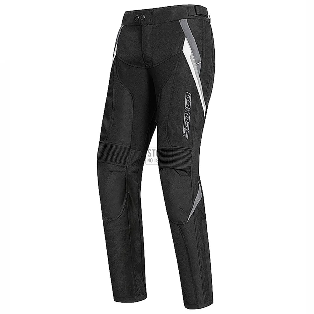 SCOYCO Moto Giacca Impermeabile Anticaduta Traspirante In Rete Con Protezioni Motocross Pantaloni Tuta Uomo