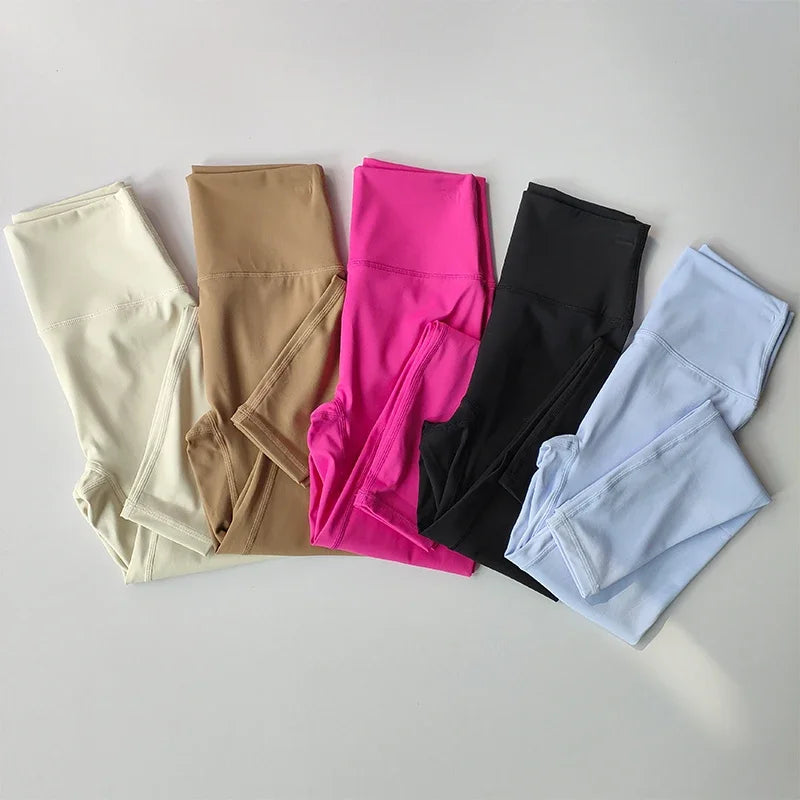 Tuta Da Yoga Donna Con Reggiseno Sportivo Fascia Alta Leggings Dimagranti Set Traspirante